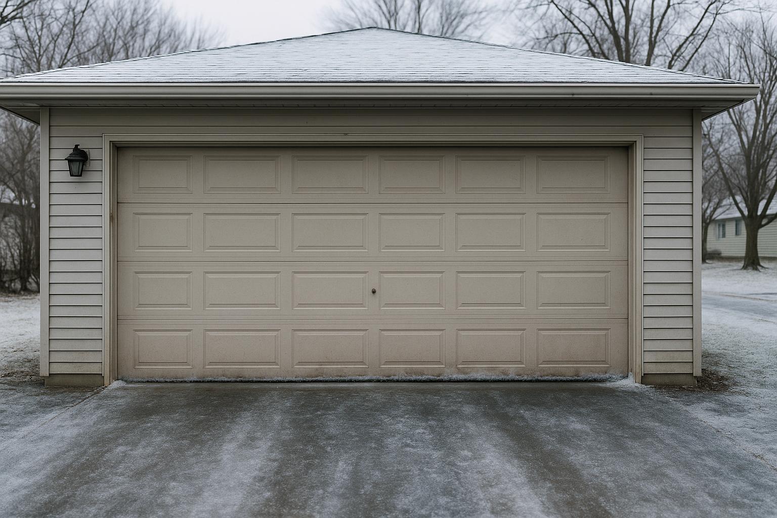 What to Do When Your Garage Door Won't Open in Cold Weather